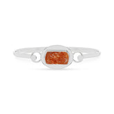 sunstone rough bracelet