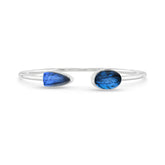 labradorite cab bracelet