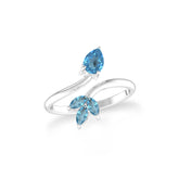 amethyst prong-set ring