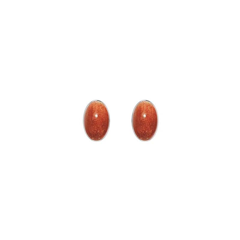 sunstone earrings