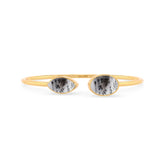 dendritic opal cab bracelet