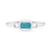 paraiba apatite rough bracelet