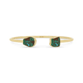 chrysocolla twister bracelet