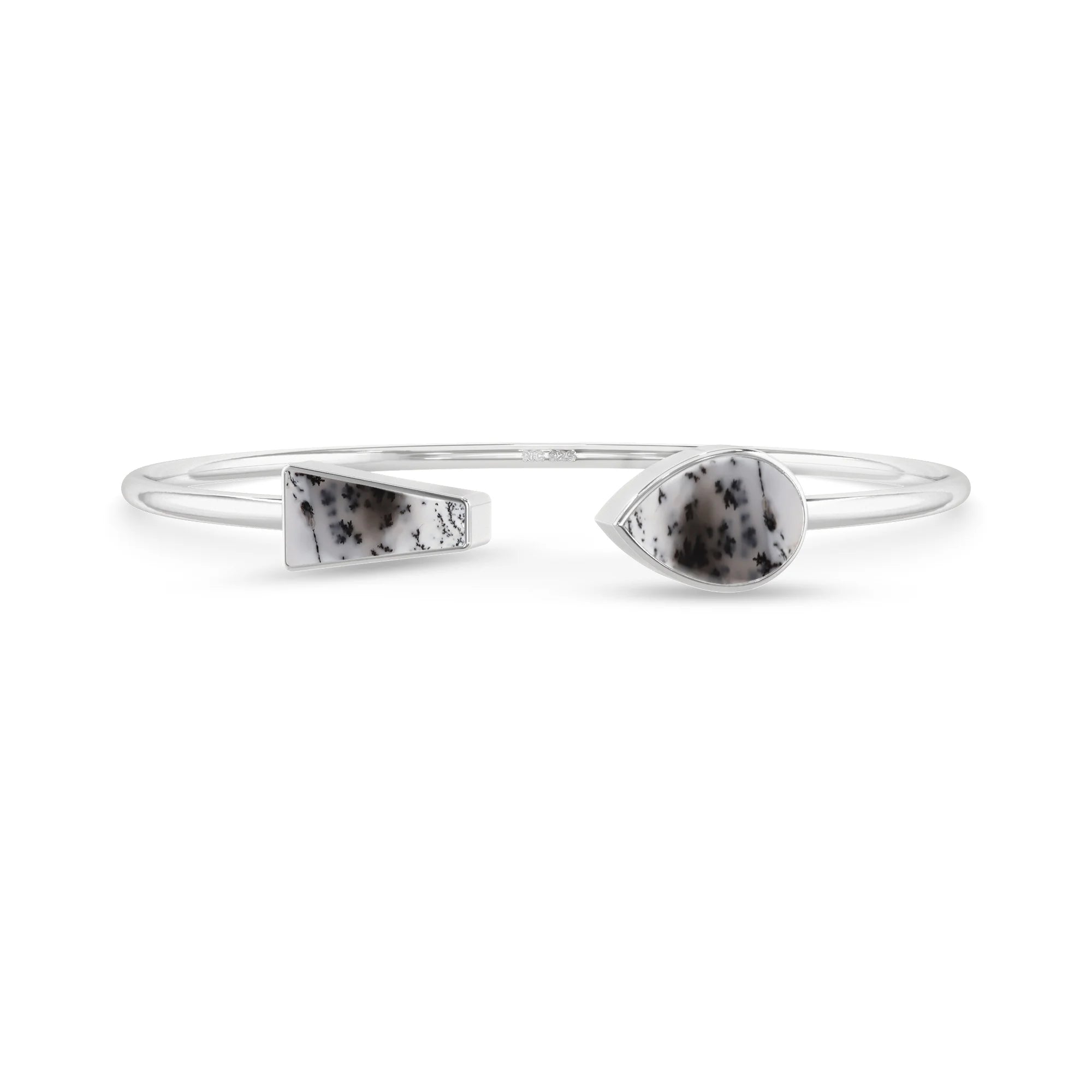dendritic opal cab bracelet