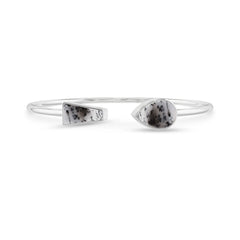 dendritic opal cab bracelet