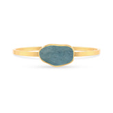 aquamarine rough bracelet