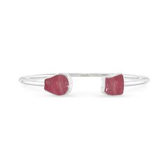 pink tourmaline twister bracelet