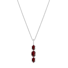 garnet pendant
