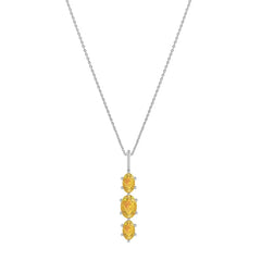 citrine pendant