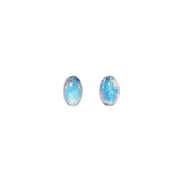 rainbow moonstone earrings