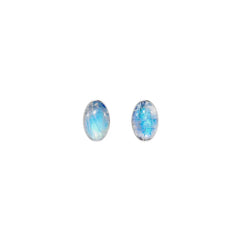 rainbow moonstone earrings