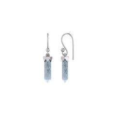 blue calcite earrings