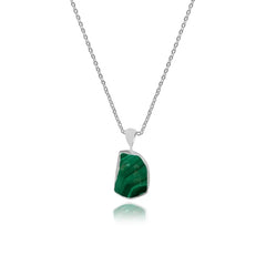 malachite pendant