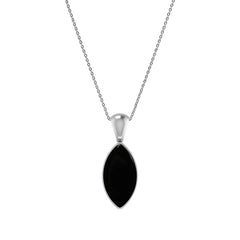 black onyx pendant