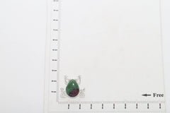 ruby zoisite pendant