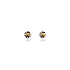 smoky quartz earrings