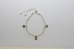 prehnite cut bracelet
