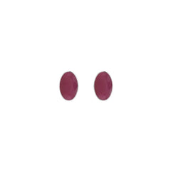 ruby earrings