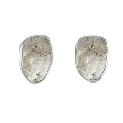 petroleum quartz earrings