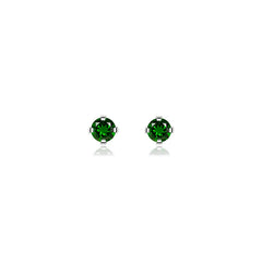 chrome diopside earrings