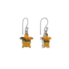 bumble bee slice earrings