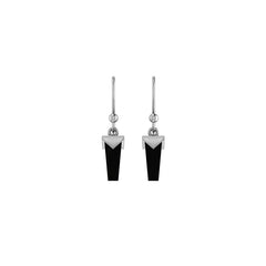 black onyx earrings