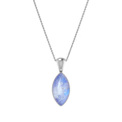 purple moonstone pendant