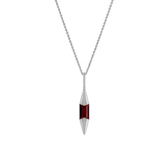 garnet pendant