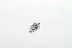 dendritic opal pendant