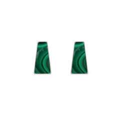 malachite earrings