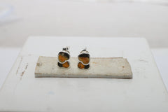 bumble bee slice earrings