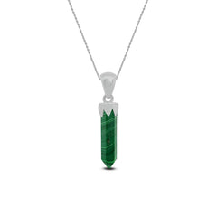 malachite pendant