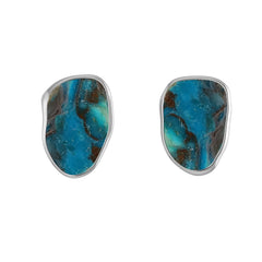 chrysocolla earrings