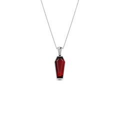 red-garnet pendant