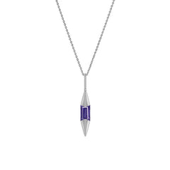 iolite pendant
