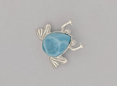 larimar pendant