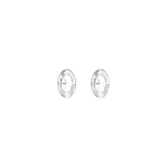white topaz earrings