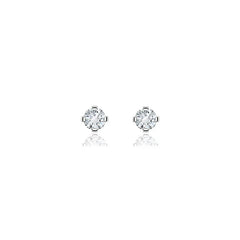 white topaz earrings
