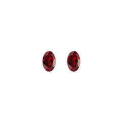 garnet earrings