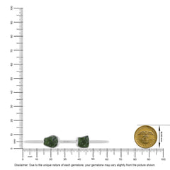 moldavite twister bracelet