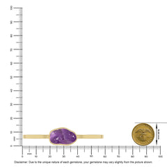 amethyst rough bracelet