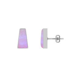 pink moonstone earrings