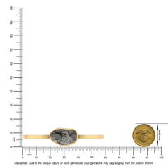 meteorite rough bracelet
