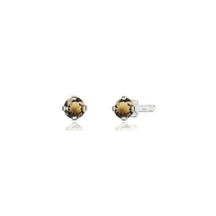 smoky quartz earrings