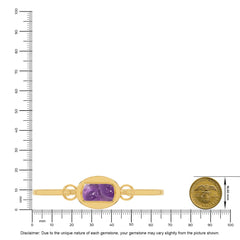 amethyst rough bracelet