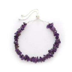 amethyst rough bracelet