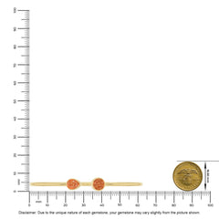 sunstone cut bracelet