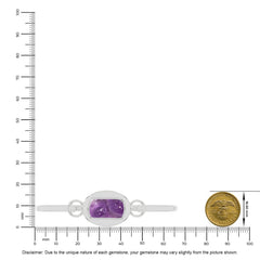 amethyst rough bracelet