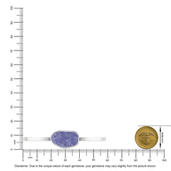 tanzanite rough bracelet