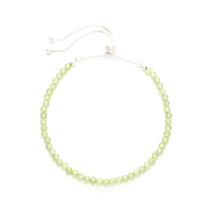 peridot cut bracelet